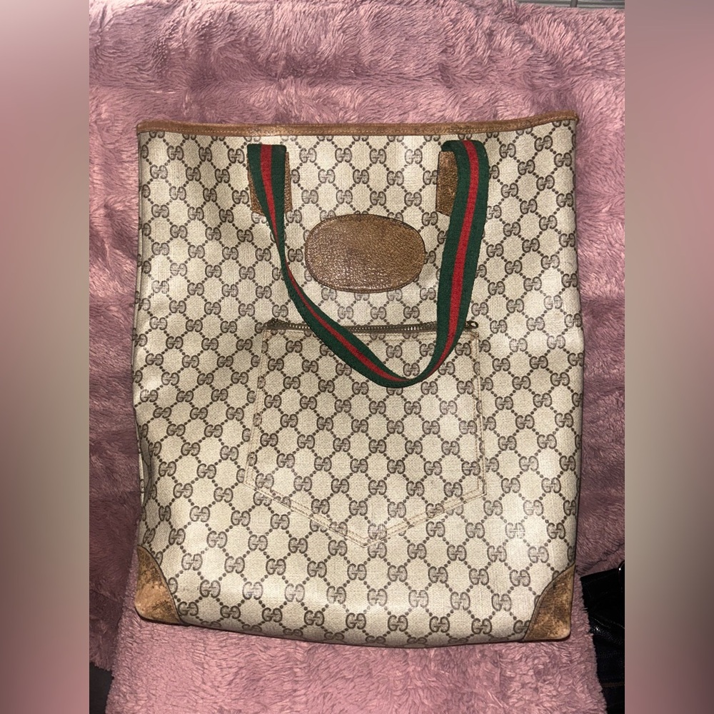 Gucci GG Canvas Tote